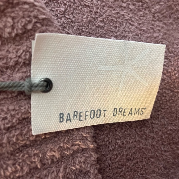 NWT BAREFOOT DREAMS COZYCHIC SOLID KNIT PULLOVER SWEATER TUNIC ROSE QUARTZ L - Picture 6 of 7